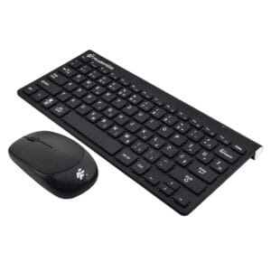 SET BEŽIČNI TIPKOVNICA 78 TIPKI + MIŠ FLASHFIRE WIRELESS COMBO F801 CRNA