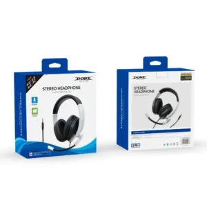SLUŠALICE ZA PS5, PS4, SWITCH, ONE, 360, PC 3.5 mm DOBE TY-1802 BIJELE