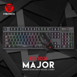 SET ŽIČNI MIŠ I TIPKOVNICA GAMING FANTECH MAJOR KX302S