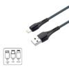 USB KABEL LDNIO  BRZI 2.4 A MAX, 1 m LIGHTNING SIVI
